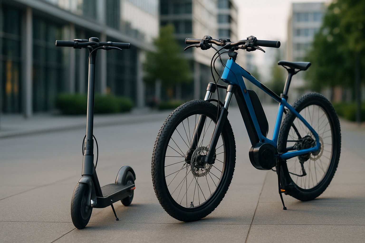 electric scooter vs electric bike