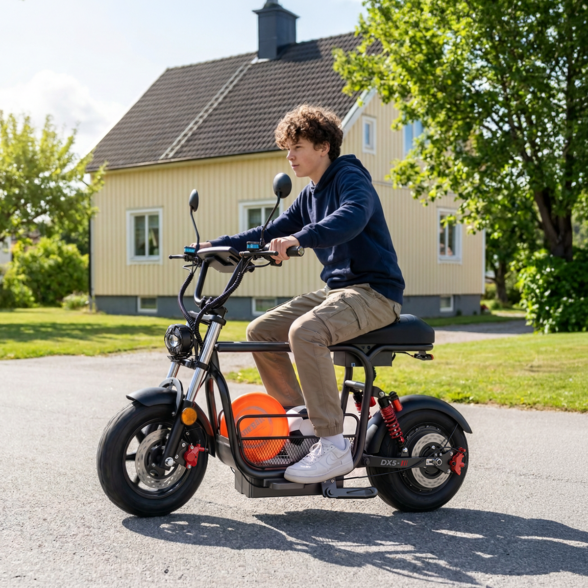 iScooter DX5 1500W Motor Electric Scooter with Seat