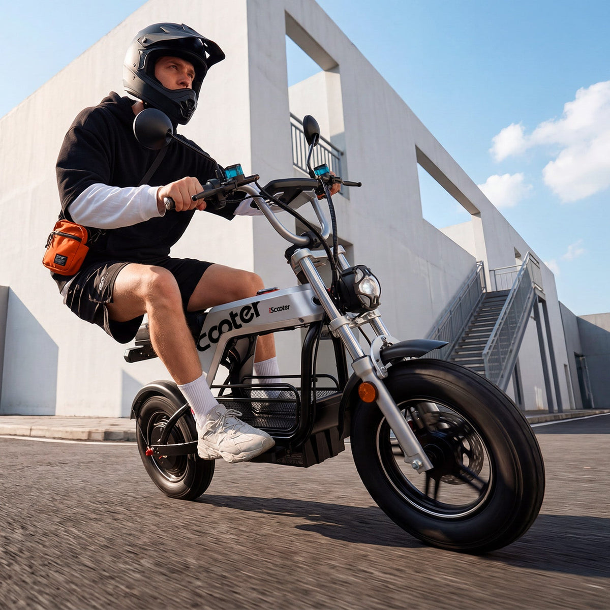 iScooter DX5Pro | Electric Scooter with Seat 2000W Motor