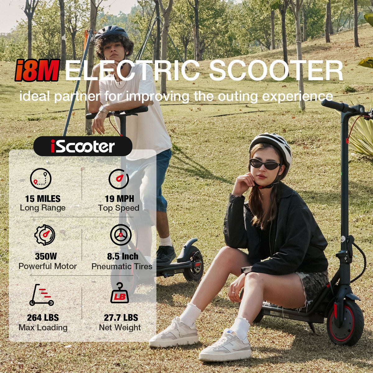 iScooter i8M Electric Scooter