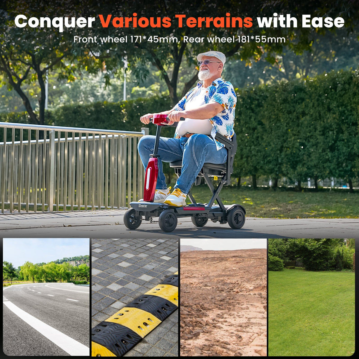 iScooter X11 Mobility Scooter for Seniors & Adults