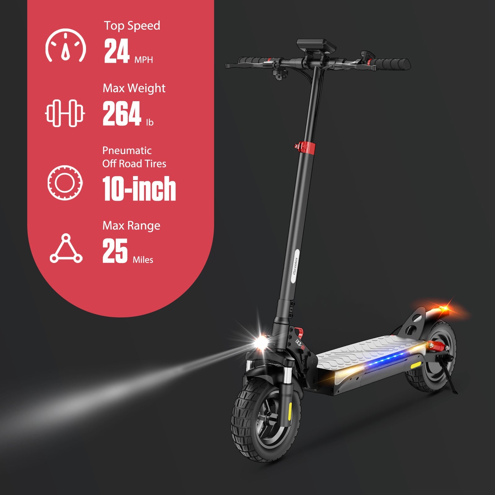 iScooter iX3 | Off Road Electric Scooter