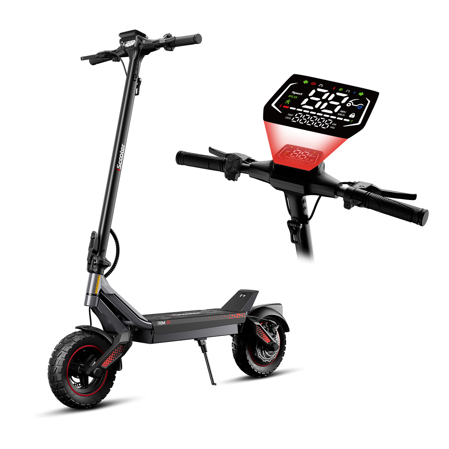 i10M Commuter Electric Scooter 1200W/28MPH