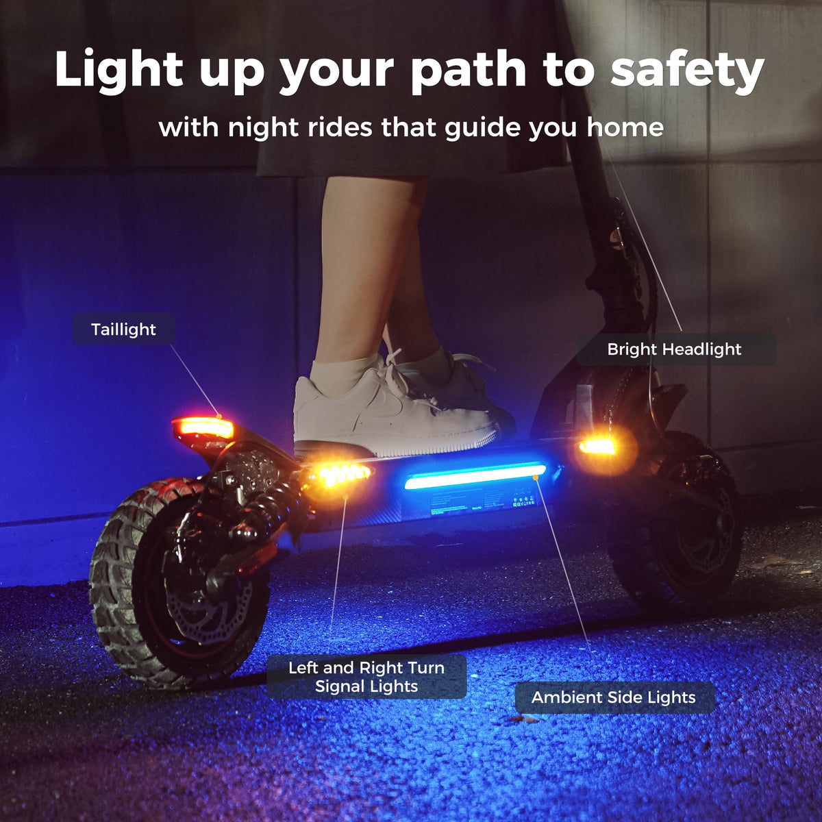 iScooter iX7 Pro Dual Motor Electric Scooter, 2000W Motor