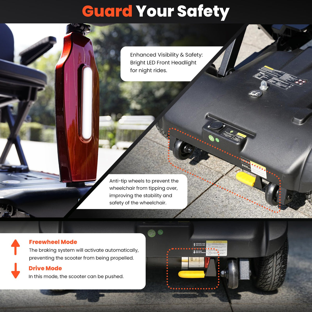 iScooter X11 Mobility Scooter for Seniors & Adults