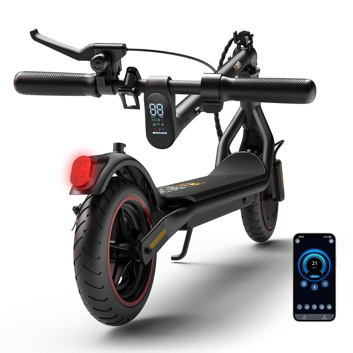 L8 Electric Scooter for Adults 500W Motor 21Mph