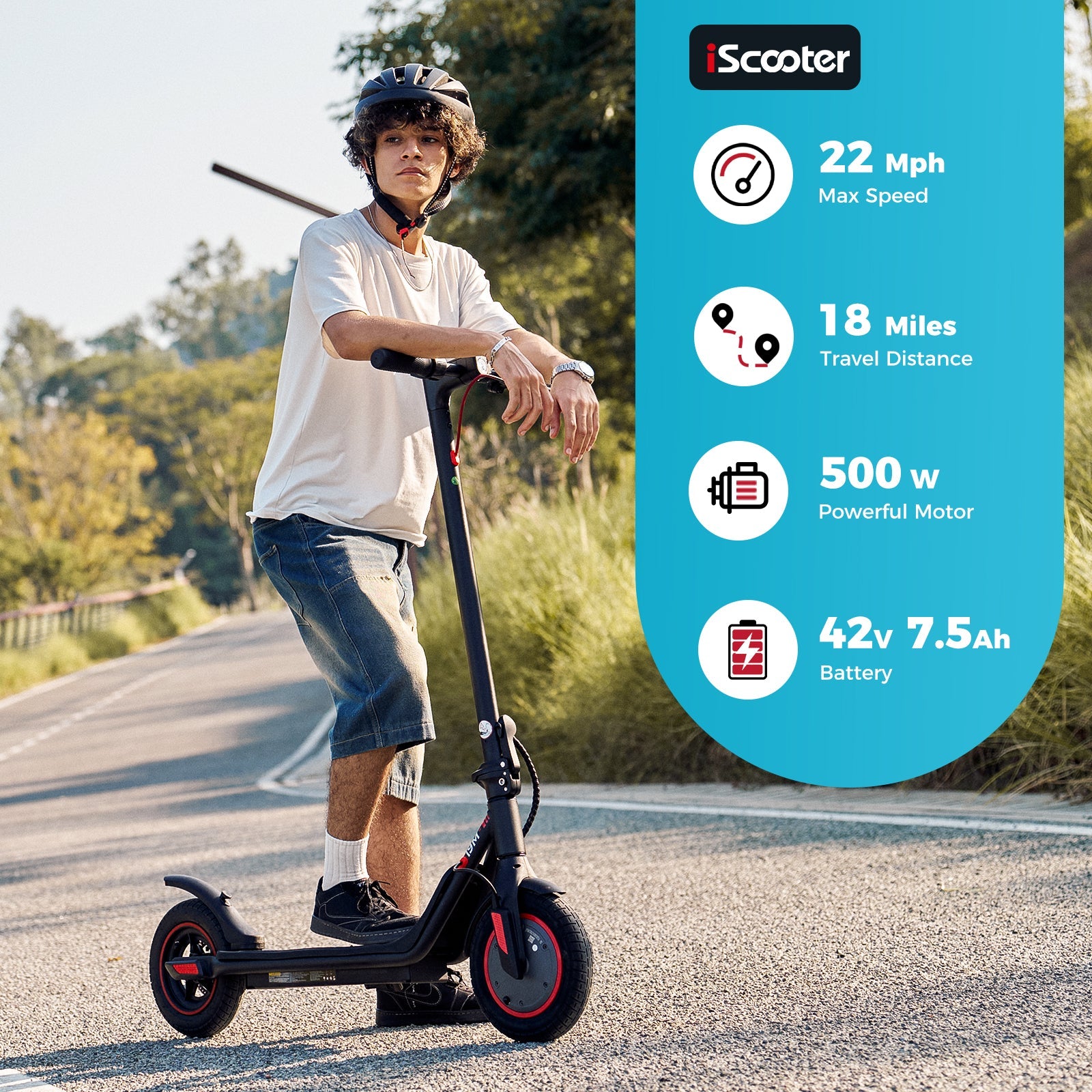 iScooter i9M | Foldable Electric Scooter