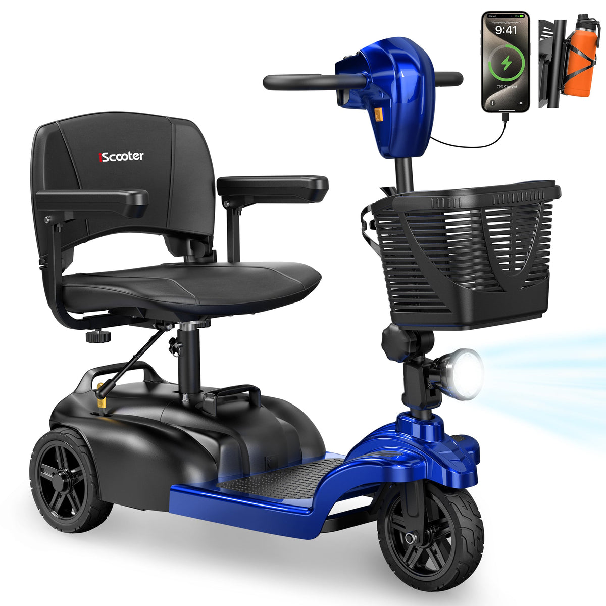 iScooter X01 Mobility Scooter 3 Wheels