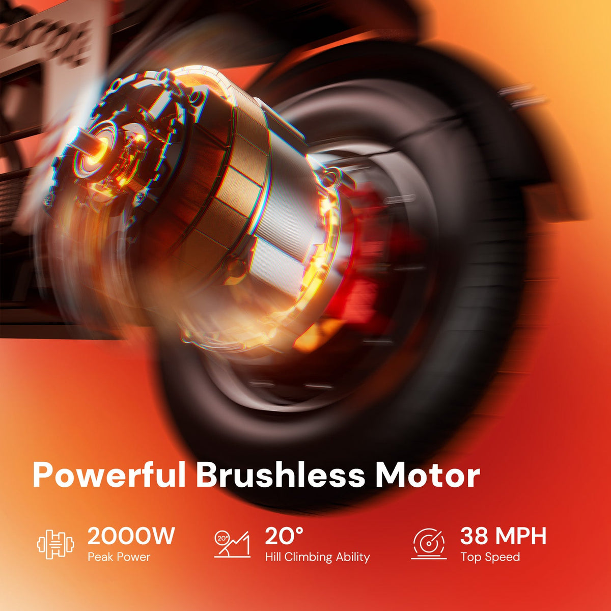 iScooter DX5Pro | Electric Scooter with Seat 2000W Motor