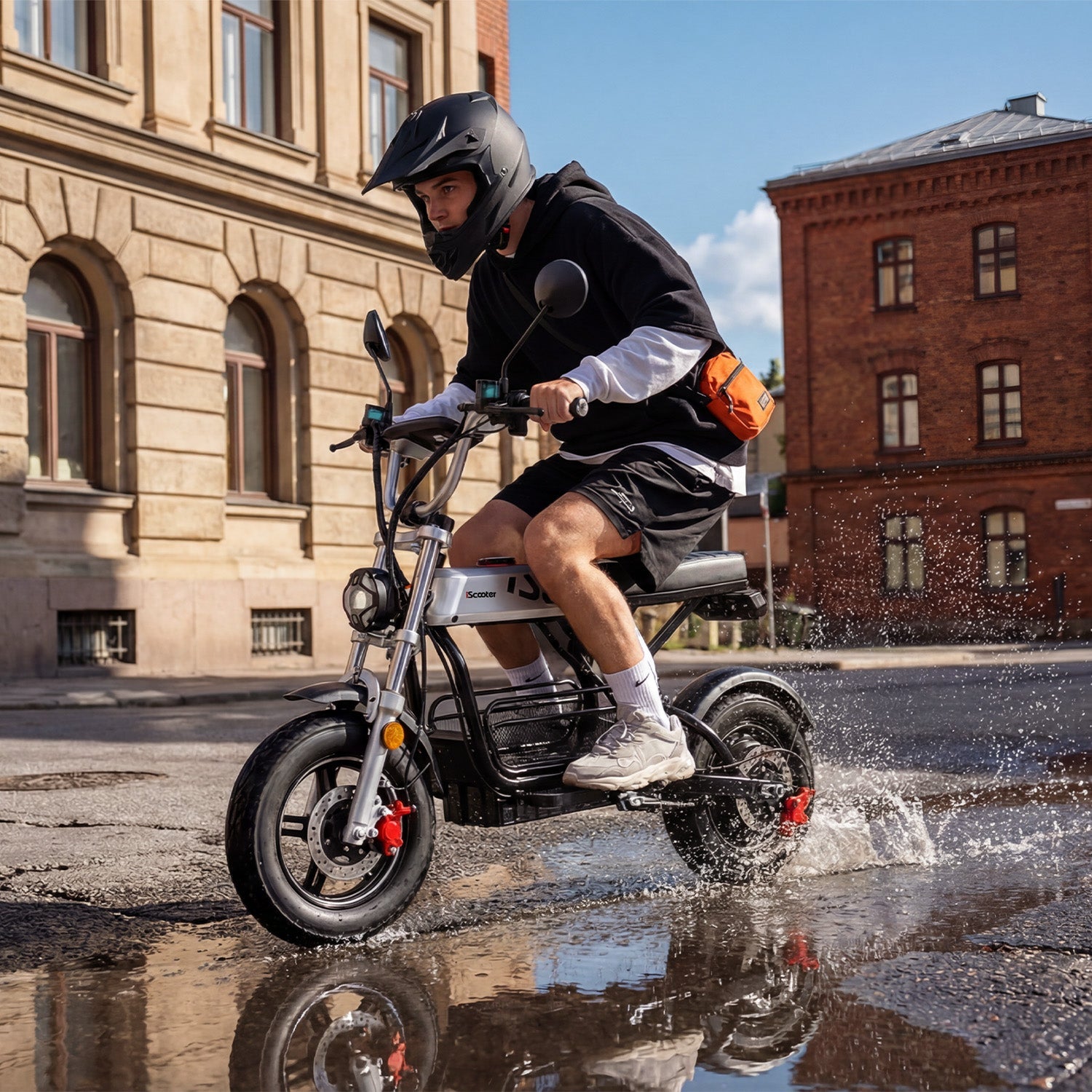 iScooter DX5Pro | Electric Scooter with Seat 2000W Motor