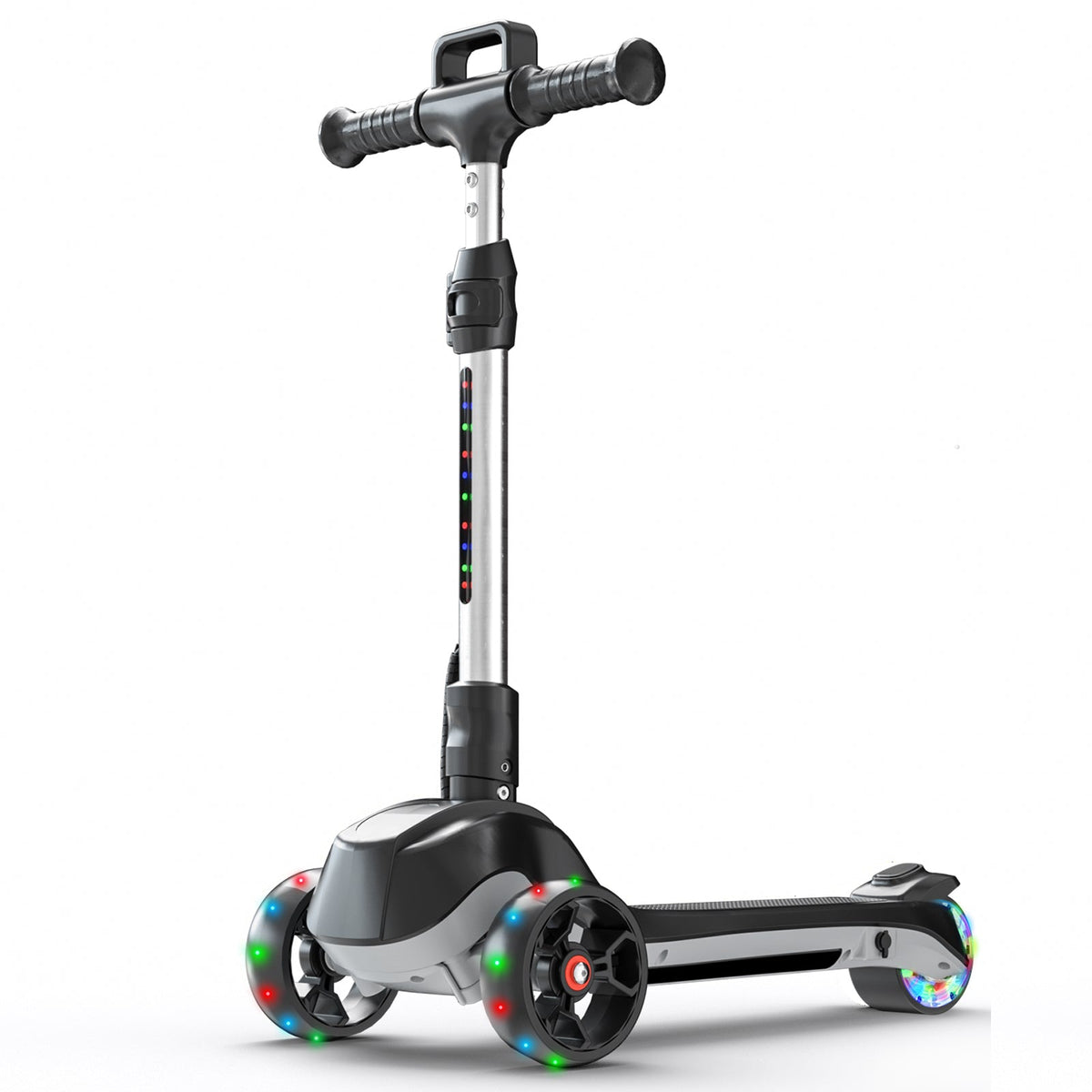 iScooter iK2/iK3 3-Wheel Electric Scooter with Colorful Flashing Wheel