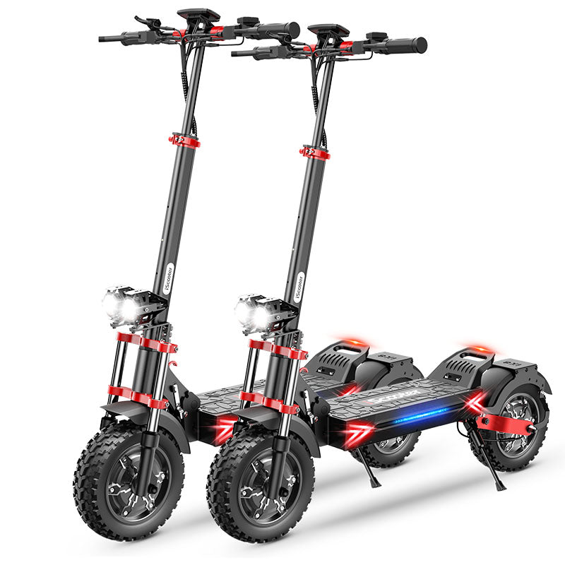 iX8 Off-Road Tires Electric Scooter for Adults 2400W Dual Motor