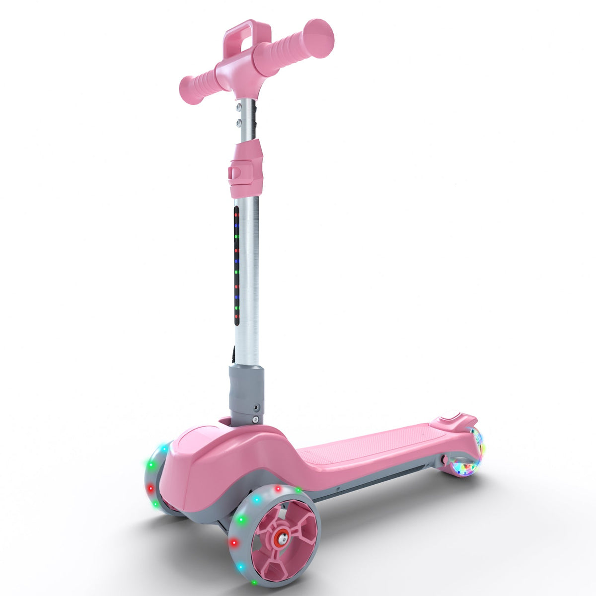 iScooter iK2/iK3 3-Wheel Electric Scooter with Colorful Flashing Wheel