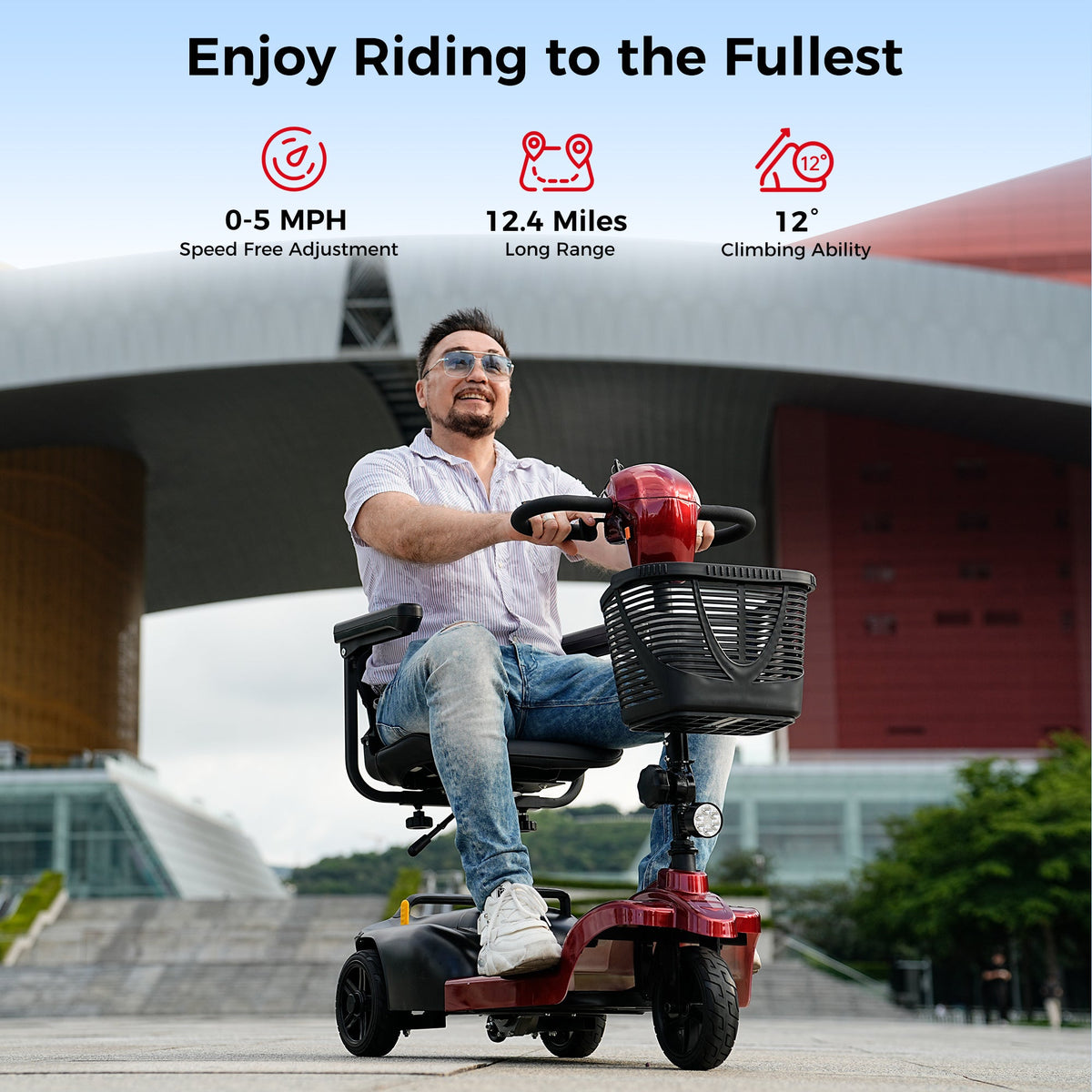 iScooter X01 Mobility Scooter 3 Wheels