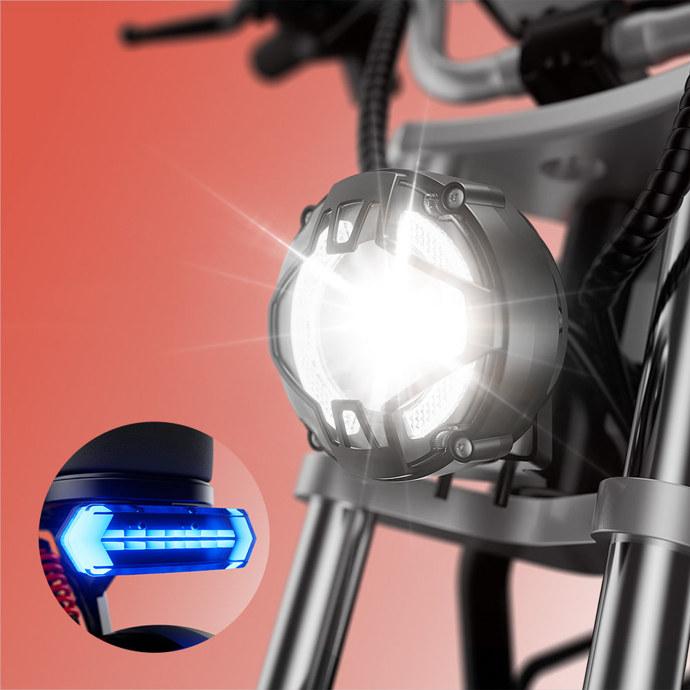iScooter DX5Pro | Electric Scooter with Seat 2000W Motor