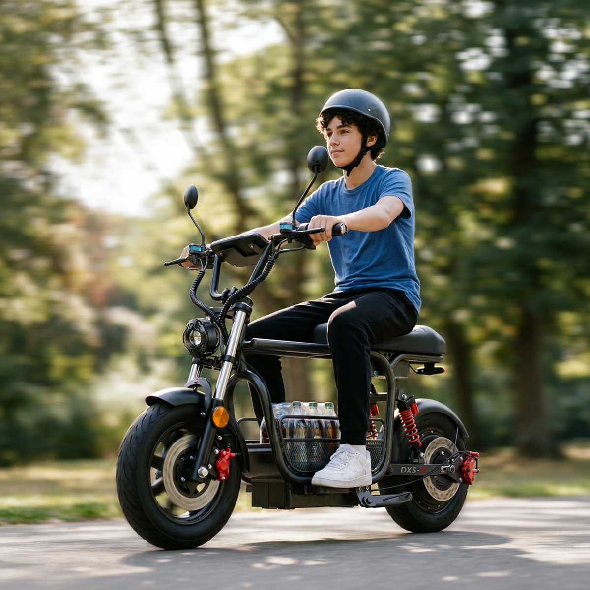 iScooter DX5 Electric Scooter with Seat