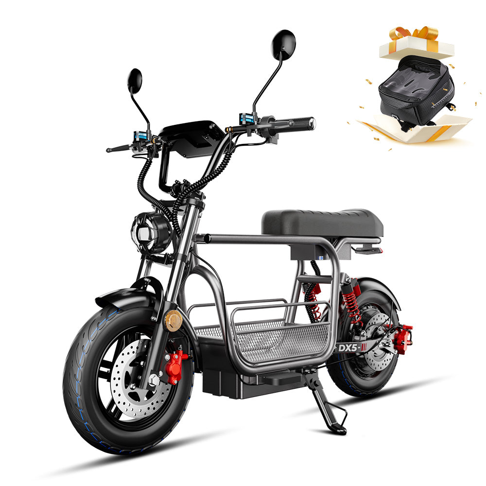 iScooter DX5 Electric Scooter with Seat