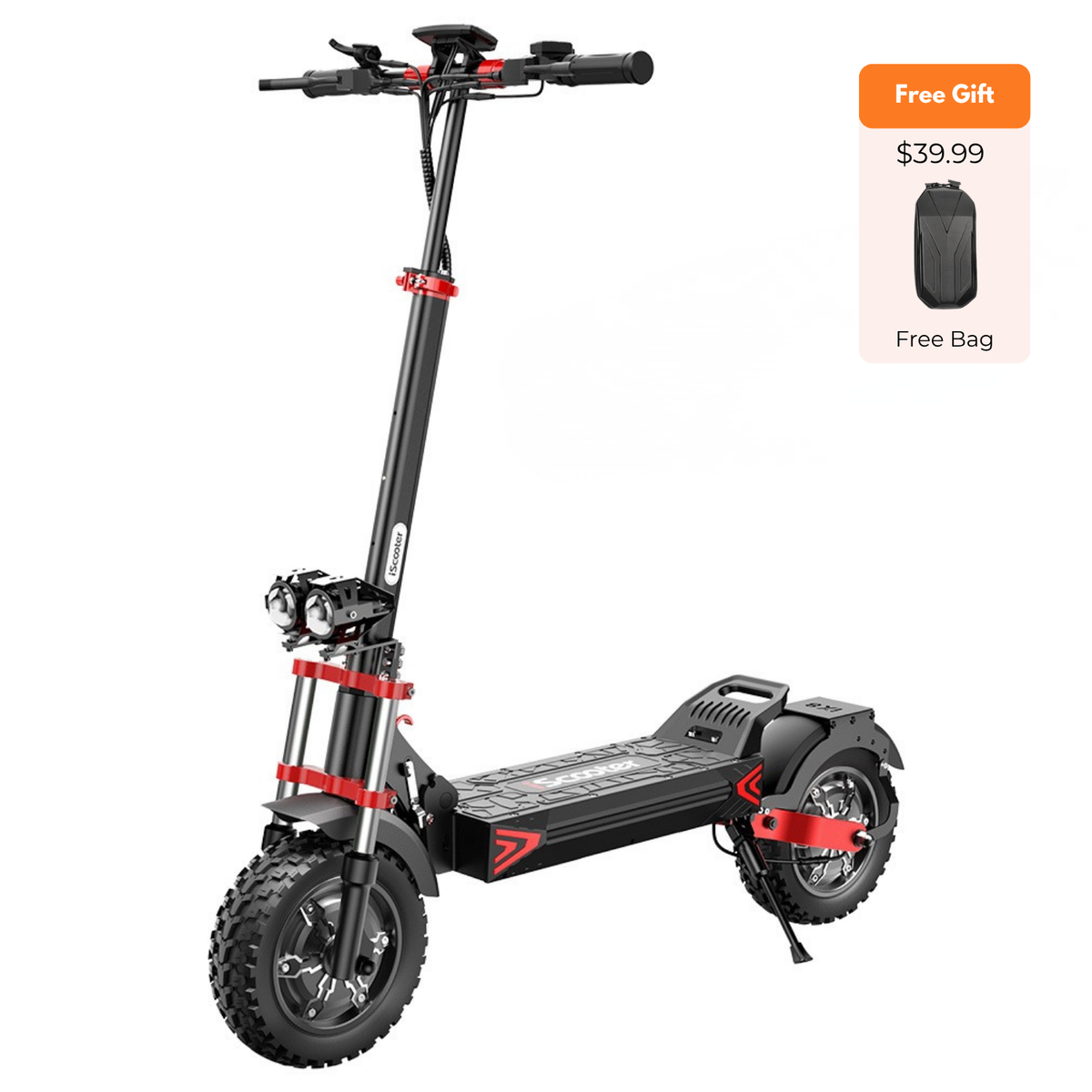 iX8 Off-Road Tires Electric Scooter for Adults 2400W Dual Motor