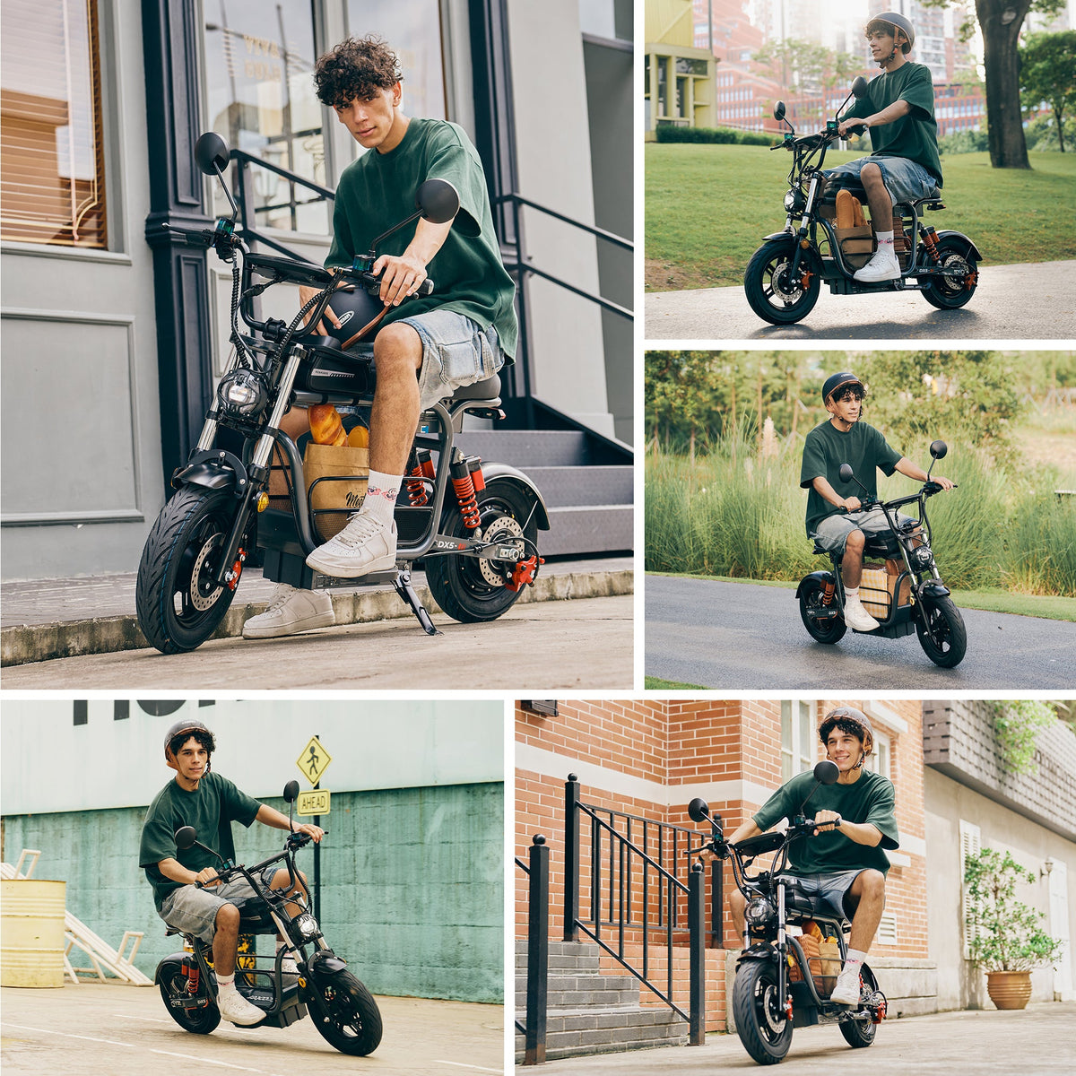 iScooter DX5 1500W Motor Electric Scooter with Seat